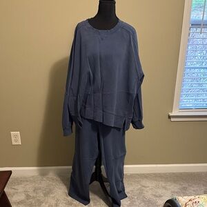 Old Navy Blue Sweatshirt set